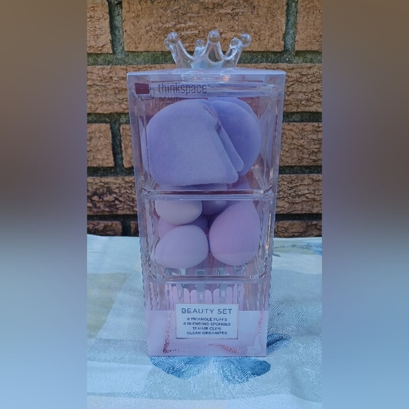 Thinkspace Beauty Beauty Sponge Set In Organizer - Picture 1 of 3